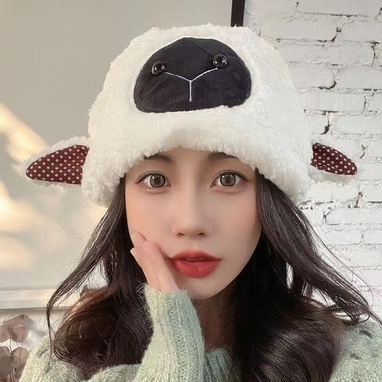 Mũi Đen Cừu Sang Trọng Nón Siê - đánh giá và giá Santa Hat Plush