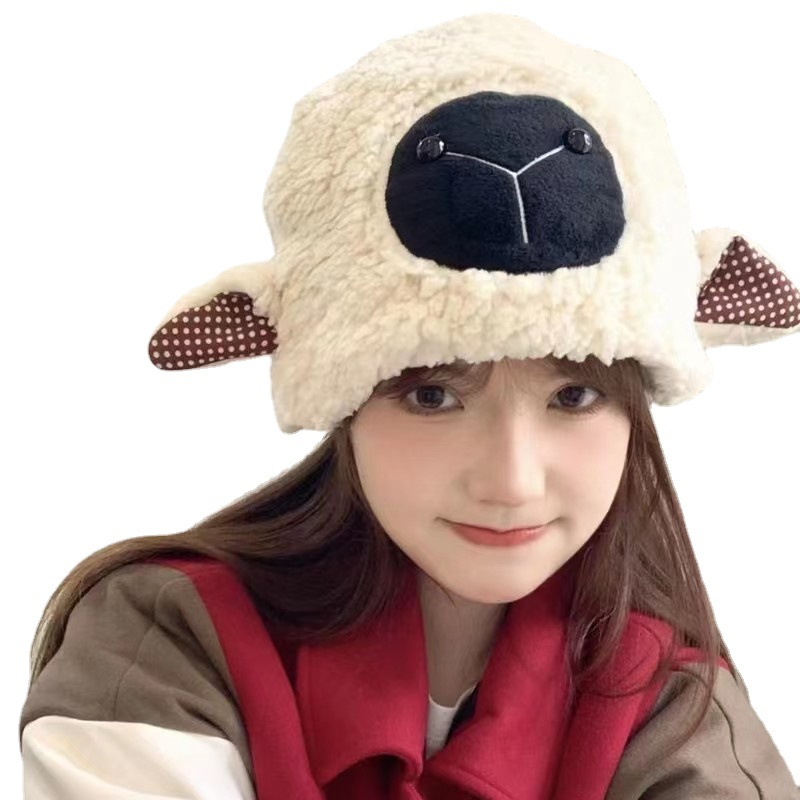Mũi Đen Cừu Sang Trọng Nón Siê - đánh giá và giá Santa Hat Plush