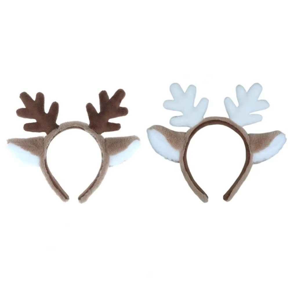 Soft Christmas Headband Fluffy - đánh giá và giá Reindeer Antlers Headband