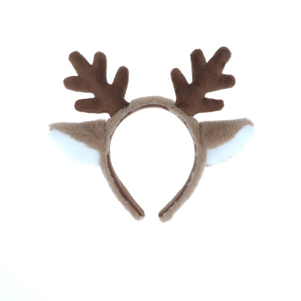 Soft Christmas Headband Fluffy - đánh giá và giá Reindeer Antlers Headband
