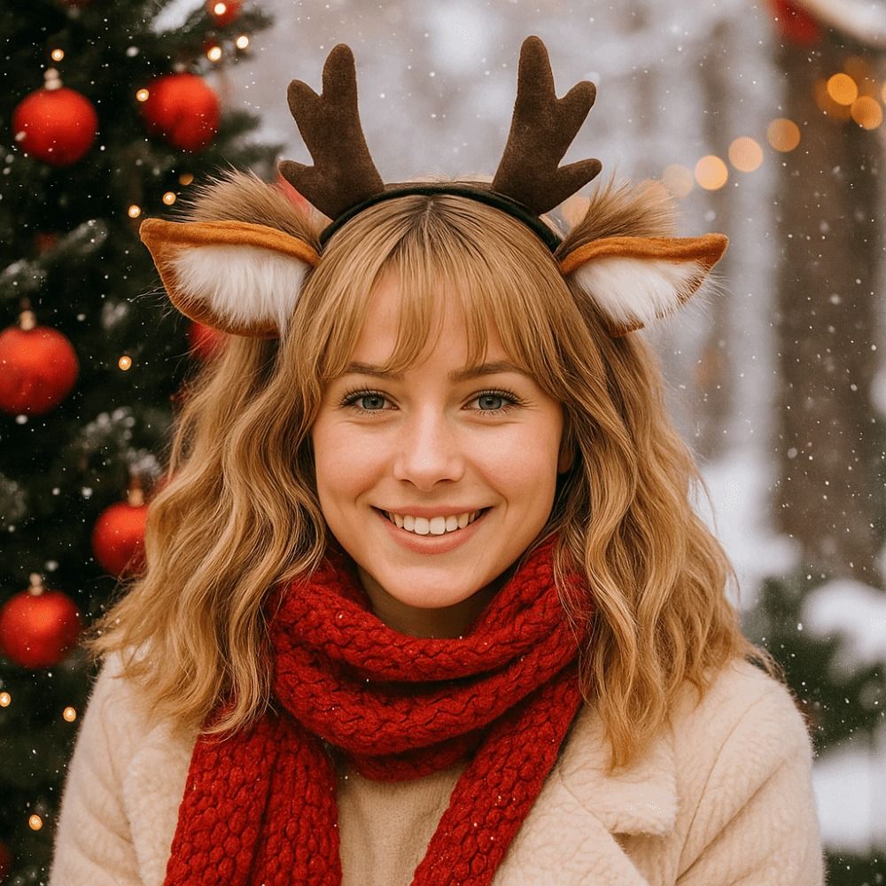 Lolita Deer Ears Reindeer Antl - đánh giá và giá Reindeer Antlers Headband