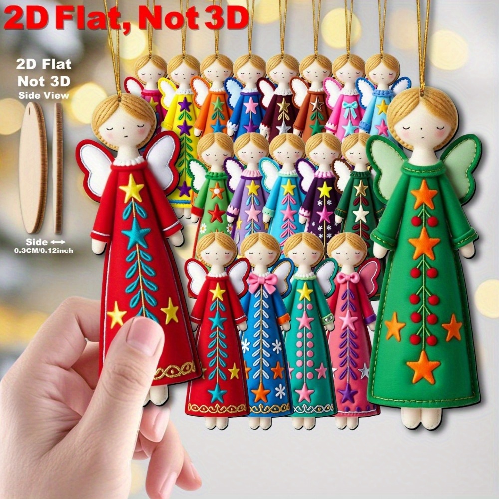 16Pcs Colorful Angel Decoratio - đánh giá và giá Star Tree Topper