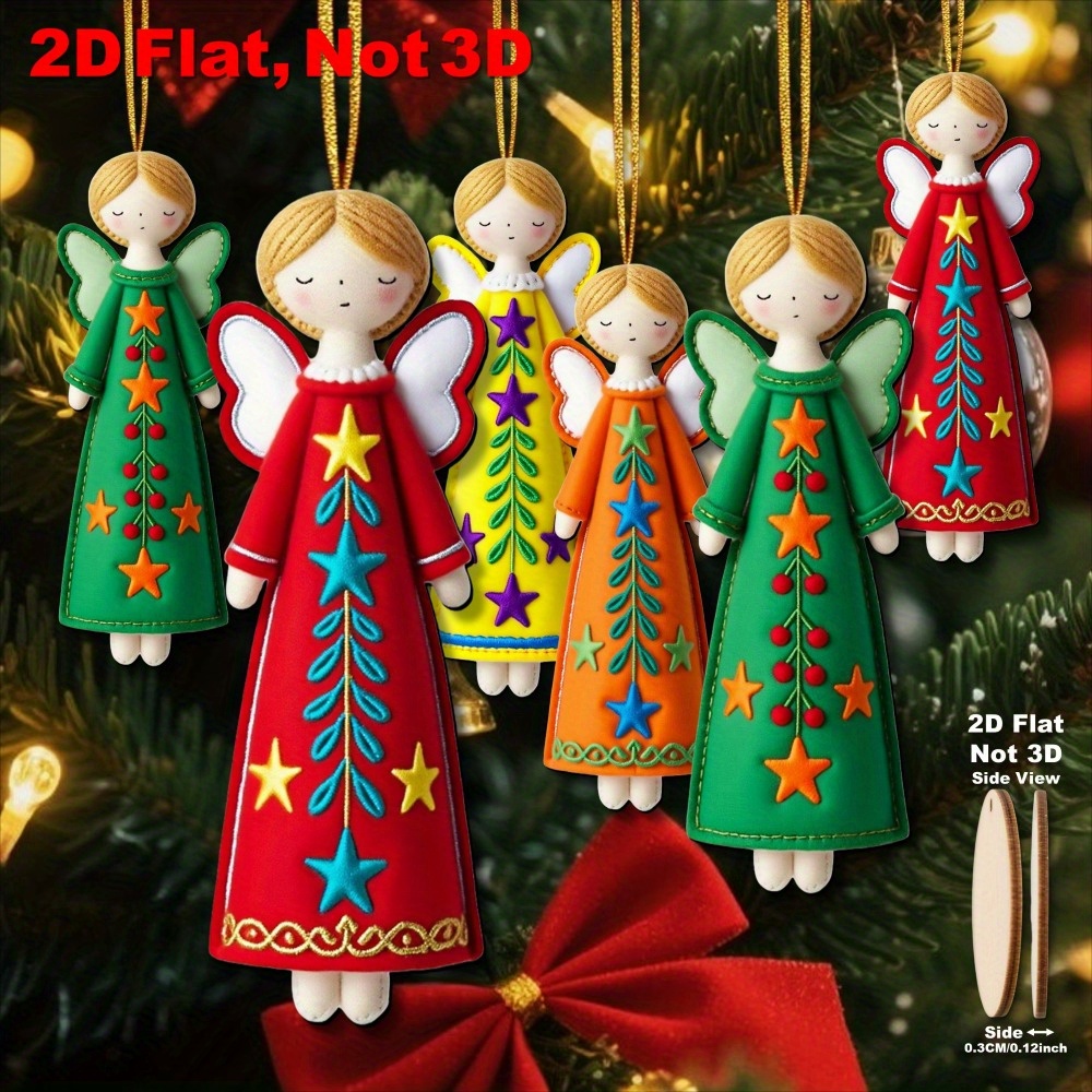 16Pcs Colorful Angel Decoratio - đánh giá và giá Star Tree Topper